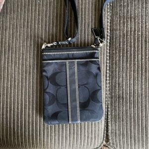 Black Coach Crossbody